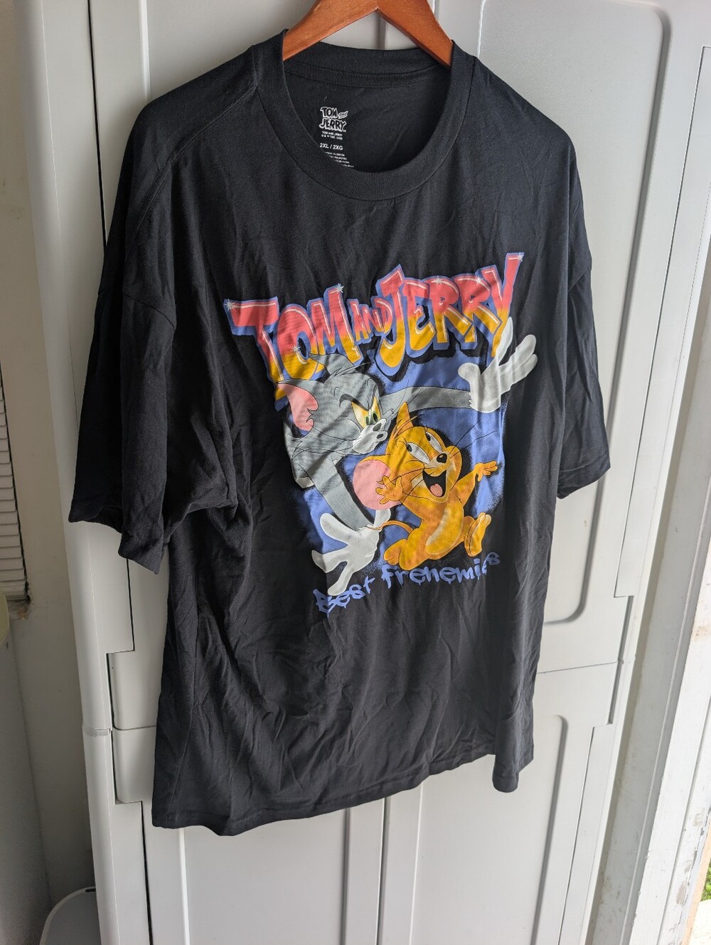 Tom And Jerry Best Frenemies Graphic Tee T-shirt